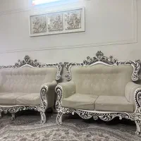 مبل سلطنتی هفت نفره سالم و شیک و باکلاس