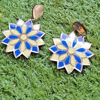 گوشواره رزینی طرح سنتی