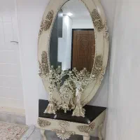 ست آیینه شمعدان میز تی وی ساعت