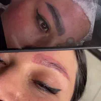 آرایش دائم میکرو ابرو شید لب ریموو تاتو های قدیمی|خدمات آرایشگری و زیبایی|قائمشهر, |دیوار