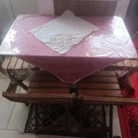 میز ناهارخوری چوبی