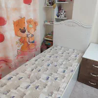 سرویس تخت نوجوان به همراه پرده وکتابخانه