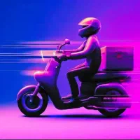 پیک موتوری رستوران