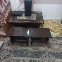 میز وسط وسه عدد عسلی وجاکفشی|مبلمان خانگی و میز عسلی|بندر کنگان, |دیوار
