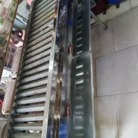 کباب پز گازی تمام استیل 1.5 متری دهنه 40