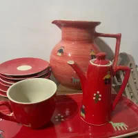 تعدادی ست پلوخوری و میوه خوری