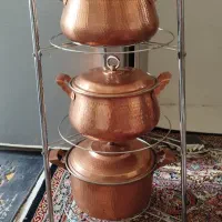 سه عدد قابلمه مسی