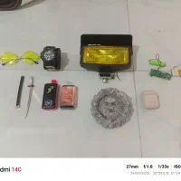 چراغ ها زیر سیگاری پاد عینک کاتانا ماژول ساعت