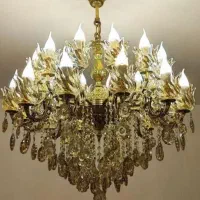 تخفیف ویژه ویژه لوستر برنز۲۴ شعله نمایشگا کارمندان