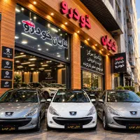 207 اتومات پانا/ تحویل فوری/سفید و مشکی و تیتانیوم