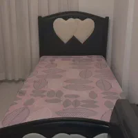 تخت یکنفره با تشک