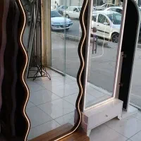آینه نئون|آینه|زاهدان, |دیوار