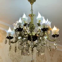 لوستر برنز ۱۲ شاخه