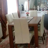 میزناهارخوری ۶ نفره چوب راش