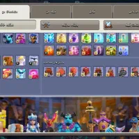 اکانت مکس کلش آف کلنز|کنسول، بازی ویدئویی و آنلاین|پارس‌آباد, |دیوار