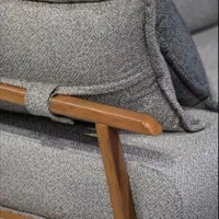مبل دسته چوبی ۸ نفره مناسب برای نو عروسان|حراج|ابهر, |دیوار