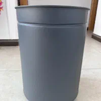 گلدان بزرگ فلزی چرخدار