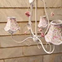 لوستر فانتزی طرح گل