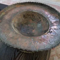 منقل مسی قدیمی|کلکسیون اشیاء عتیقه|رشت, سعدی (تختی)|دیوار