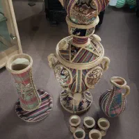 سماور سفالی
