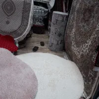 فرش آشپزخانه فرش شقی پرزدار فرش دایره۱۵۰×۱۵۰|فرش|تبریز, |دیوار