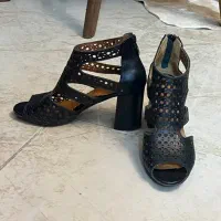 کفش تابستونی چرم سایز ۳۷|کیف، کفش، کمربند|قزوین, |دیوار