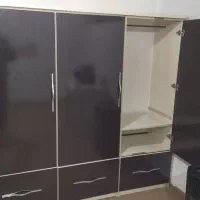 کمد لباس ۳تیکە جنس MDF پاک چوب