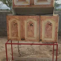 کابینت و چهار پایه زیر سینک ظرف شور|مصالح و تجهیزات ساختمان|تاتار علیا, |دیوار
