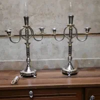 شمعدان استیل