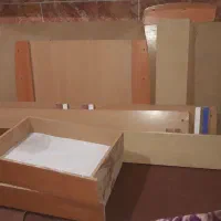 تخت خواب نوجوان با تشک|تخت و سرویس خواب|رامهرمز, |دیوار
