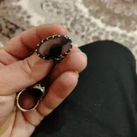 انگشتر طرح نقره