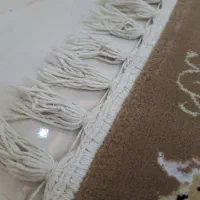 فرش نه متری یک جفت نگین مشهد گل ابریشم دار|فرش|ارومیه, |دیوار