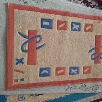 قالیچه ماشینی یه دونه اش دستبافت|فرش|اندیشه, شهرک کوثر|دیوار