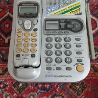 2عدد تلفن پاناسونیک اصل ژاپن،و 1عدد تلفن تکنیکال