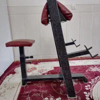 دستگاه پرس سینه چندکاره و دستگاه لاری جلو بازو|تجهیزات ورزشی|نجف‌آباد, ویلاشهر|دیوار