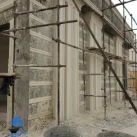 سیمان کار، آجر چینی