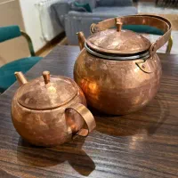 کتری و قوری مسی