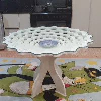 میز نهار خوری چهار نفره ،عرض۱۱۰در ۱۱۰