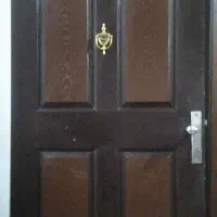 درب چوبی