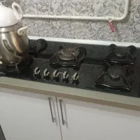 هود و گاز صفحه ای شیشه ای