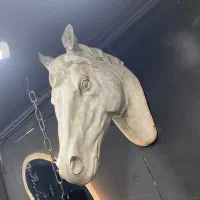 مجسمه ی دیوار کوب اسب فایبرگلاس