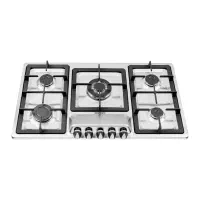 اجاق گاز رومیزی پنج شعله استیل صنام  5S3-ST