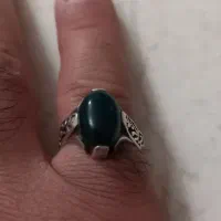 انگشترهای نقره باسنگهای اصلی وتو گردنی حزر۲۸گرم|جواهرات|اراک, |دیوار