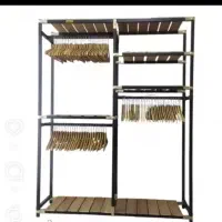 تولیدی رگال و قفسه و میز صندلی و استند و تخت خواب|صنایع دستی و سایر لوازم تزئینی|طبس, |دیوار