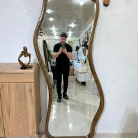 آینه فرم چوبی