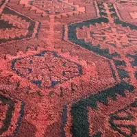 فرش دست باف پشم گوسفند