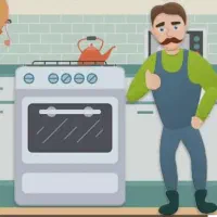 نصب، تعمیر سرویس بخاری ، اجاق گاز ، هود ، فر