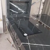 ساخت روشویی کانترجزیره وان حمام‌و... با سرامیک‌سنگ