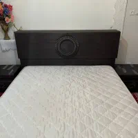 تخت خواب چوبی دو نفره نو|تخت و سرویس خواب|سبزوار, جوادیه غربی|دیوار