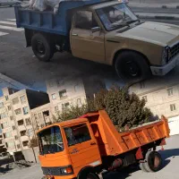 حمل نخاله،خاک، انواع مصالح توسط نیسان،خاور